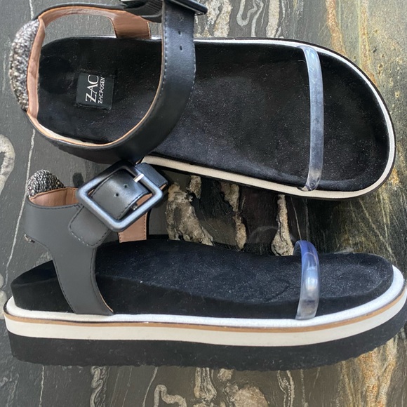 NWOT ZAC Zac Posen Sahara sandals in sizes 9 and 7. - Picture 1 of 8